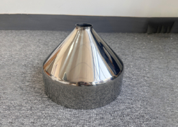 Food mixer drain funnel